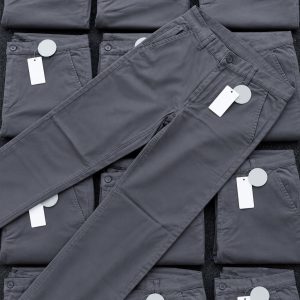 Men's Charcoal Grey Cargo Trousers